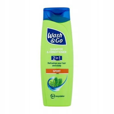 Wash & Go Sport Szampon do Włosów 2w1 200 ml