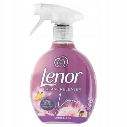 Lenor Crease Releaser Exotic Żelazko w Sprayu Usuwanie Zagnieceń 500 ml