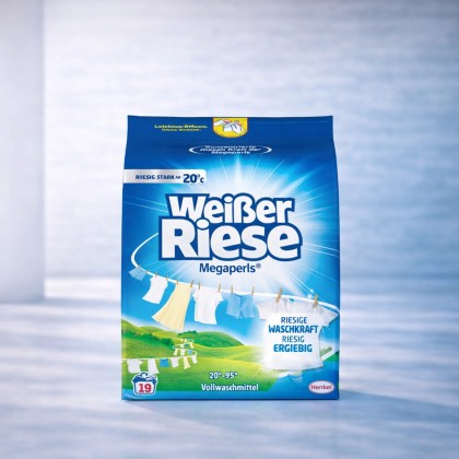 Weißer Riese Megaperls Universal Proszek do Prania 1,14 kg – 19 Prań (WL)