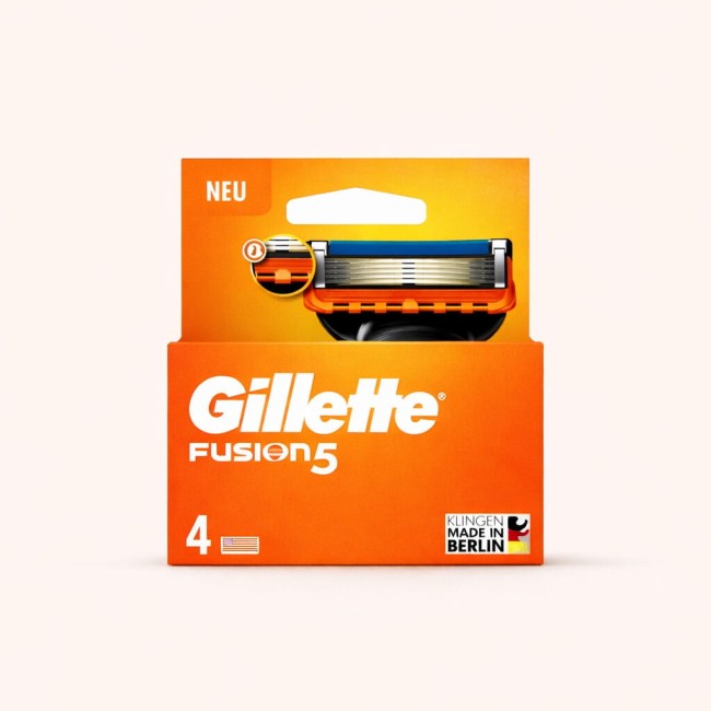 Gillette Fusion5 Fusion wymienne ostrza do golenia 4szt ORYGINAŁ