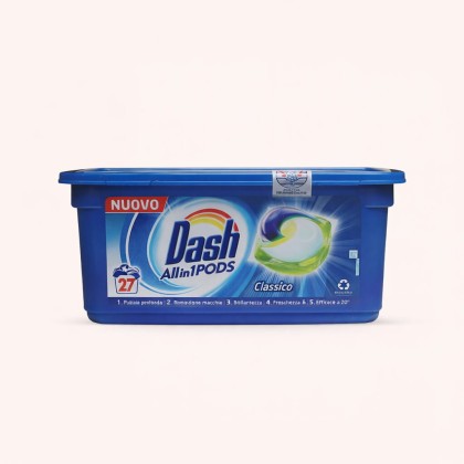 Kapsułki do prania Dash All in 1 Classico 27 sztuk