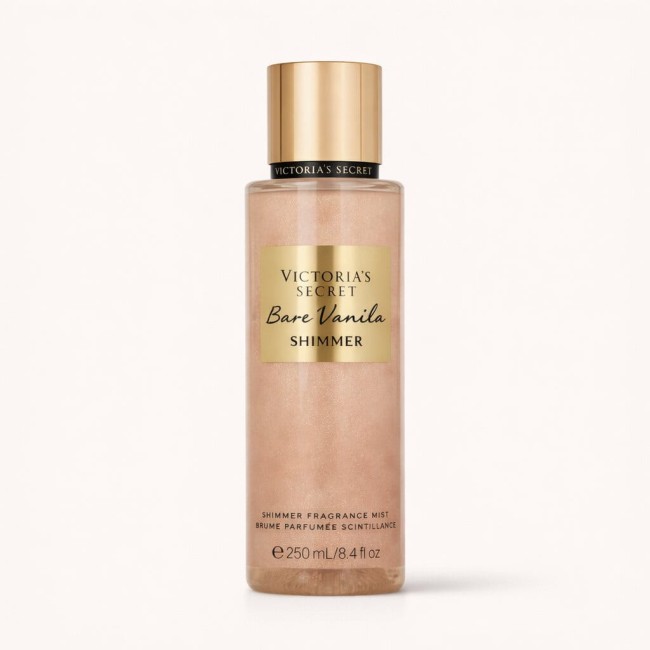 Victoria’s Secret Bare Vanilla Shimmer Mgiełka do Ciała z Brokatem 250 ml