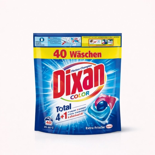 Dixan kapsułki do prania 40 szt COLOR