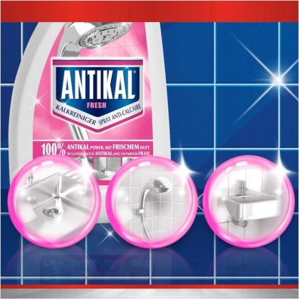 ANTIKAL zapachowy odkamieniacz spray na kamień do kabin armatur FRESH 700ml