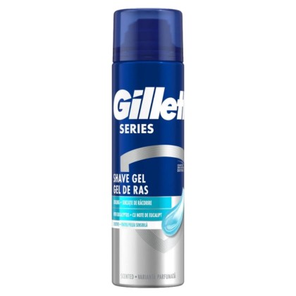 Gillette Series Chłodzący Żel do Golenia z Eukaliptusem 200ml