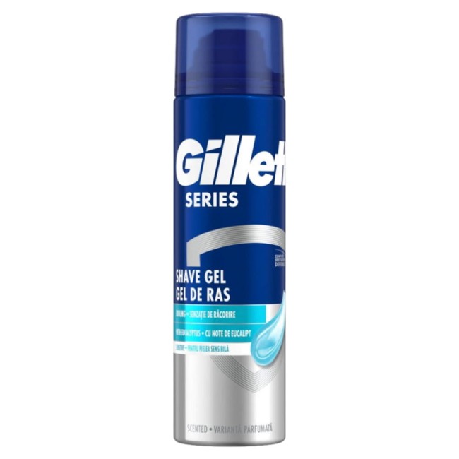 Gillette Series Chłodzący Żel do Golenia z Eukaliptusem 200ml