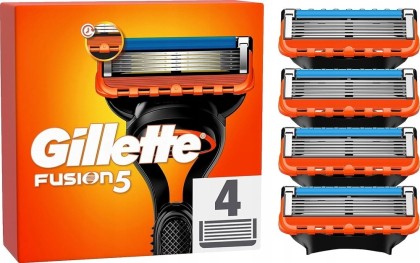 Gillette Fusion5 Fusion wymienne ostrza do golenia 4szt ORYGINAŁ