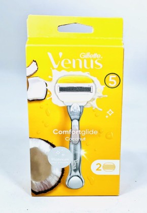 Maszynka GILLETTE VENUS 5 COMFORTGLIDE COCONUT + 2 WKŁADY