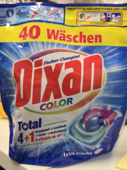 Dixan kapsułki do prania 40 szt COLOR