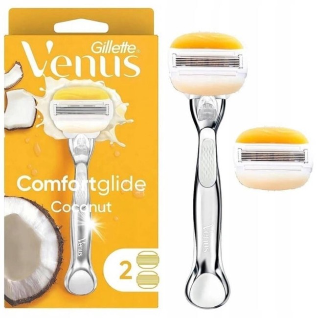 Maszynka GILLETTE VENUS 5 COMFORTGLIDE COCONUT + 2 WKŁADY