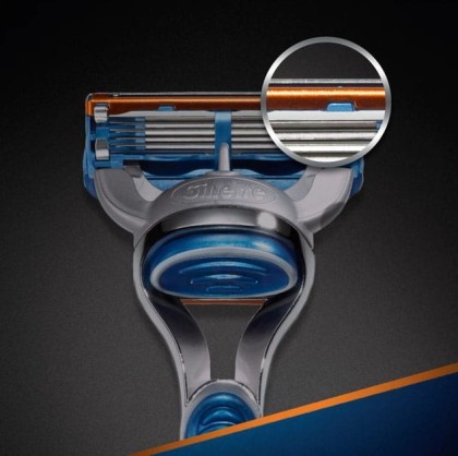 Gillette Fusion5 wkłady do maszynki do golenia 4 szt