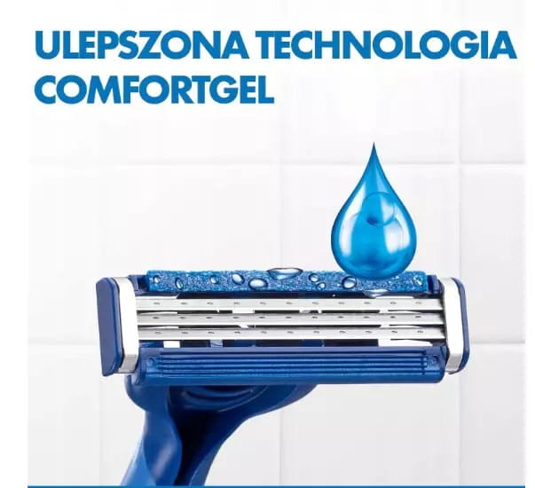 Gillette Blue 3 Maszynki do golenia 3 sztuk komplet