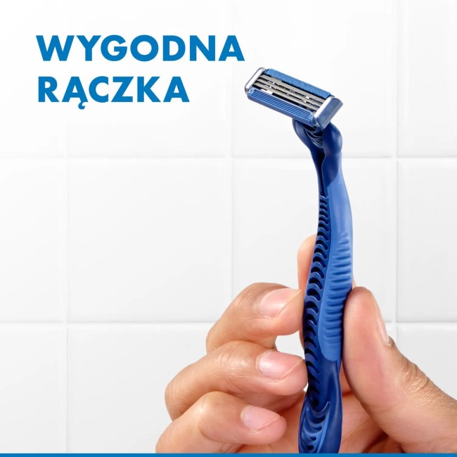 Gillette Blue 3 Maszynki do golenia 3 sztuk komplet