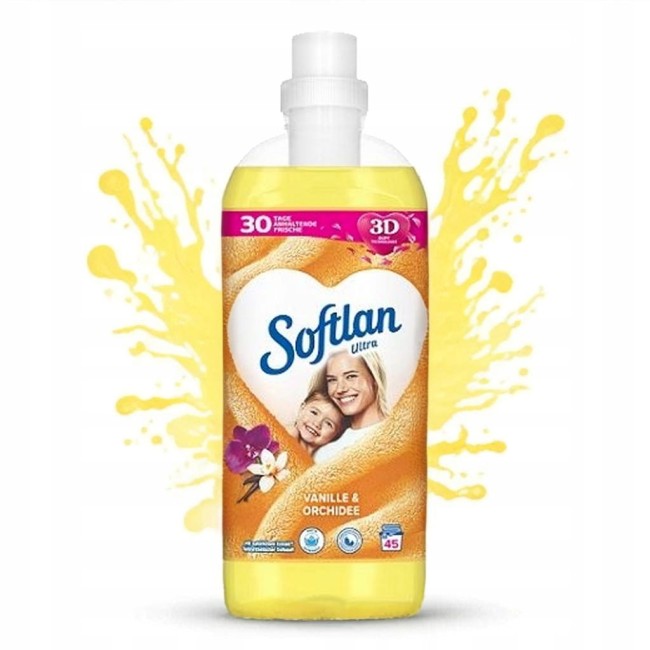 Płyn do płukania Softlan Vanille & Orchidee 1L 45 płukań