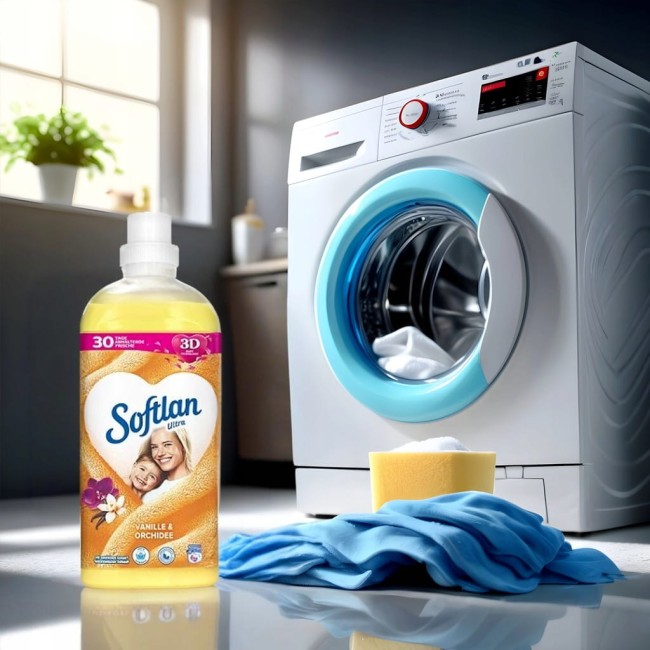 Płyn do płukania Softlan Vanille & Orchidee 1L 45 płukań