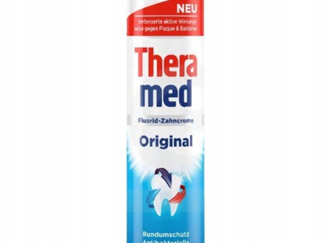Pasta do Zębów Theramed Original Przeciwbakteryjna z Fluorem 100ml