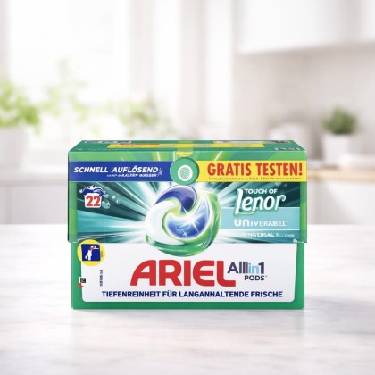 Ariel All in 1 Pods Universal+ Lenor 22szt 473g