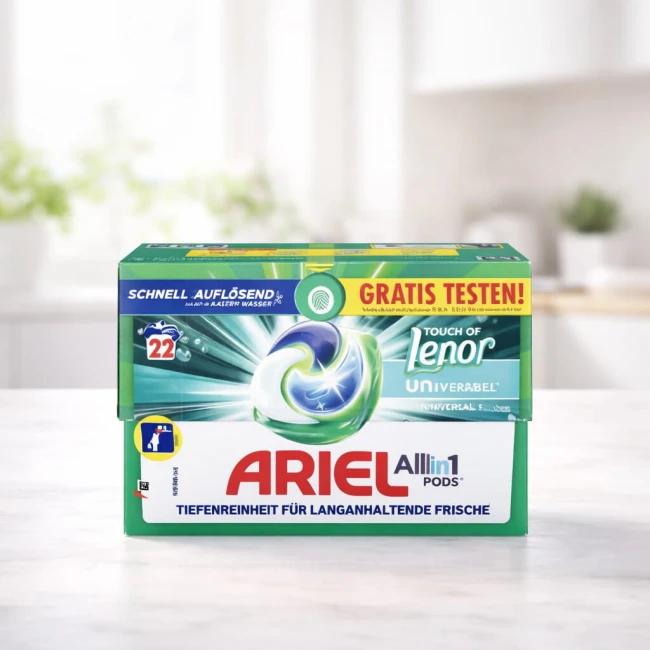 Ariel All in 1 Pods Universal+ Lenor 22szt 473g