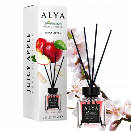 Alya Patyczki Zapachowe Intensywny Zapach Jabłka 100 ml