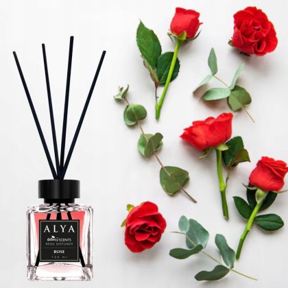 Alya Pachnące Patyczki Zapachowe Rose 100 ml