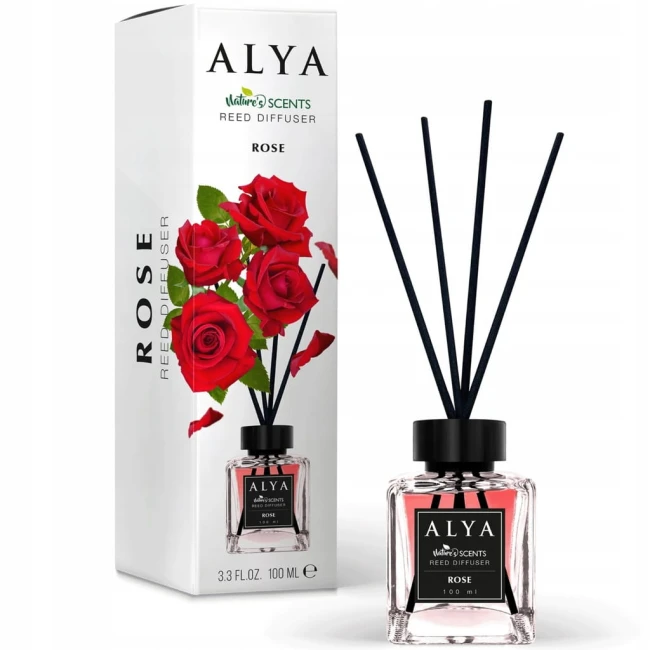 Alya Pachnące Patyczki Zapachowe Rose 100 ml