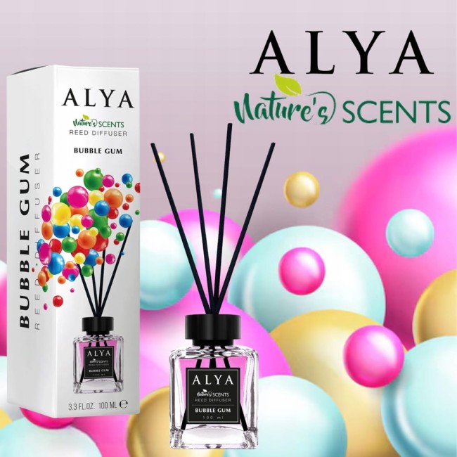 Alya Pachnące Patyczki Zapachowe Bubble Gum 100 ml