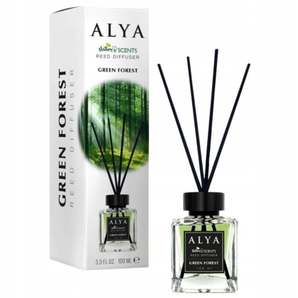 Alya Green Forest Dyfuzor Zapachowy z Patyczkami 100 ml