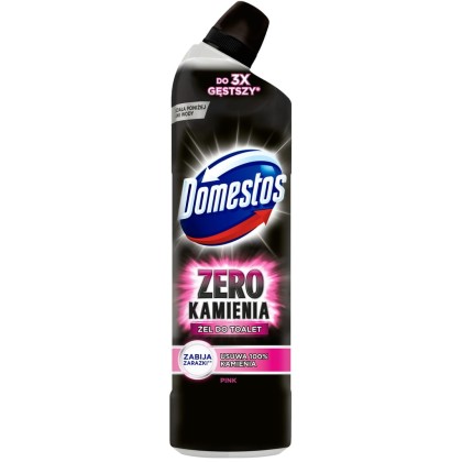 Domestos Zero Kamienia Pink Żel do Toalet 750 ml – Anty Kamień