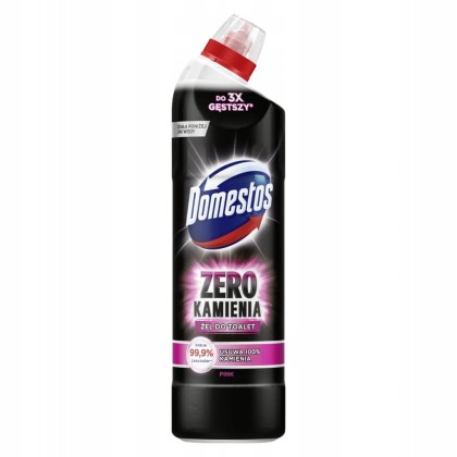 Domestos Zero Kamienia Pink Żel do Toalet 750 ml – Anty Kamień
