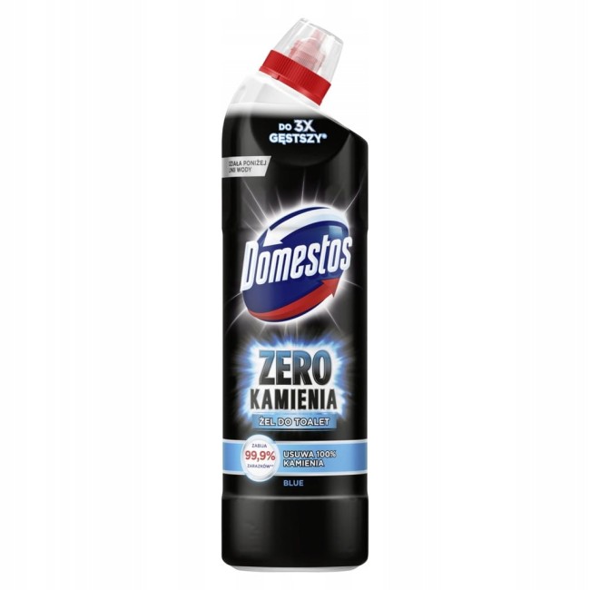 Domestos Zero Kamienia Płyn do WC Toalety 750 ml – Anty Kamień