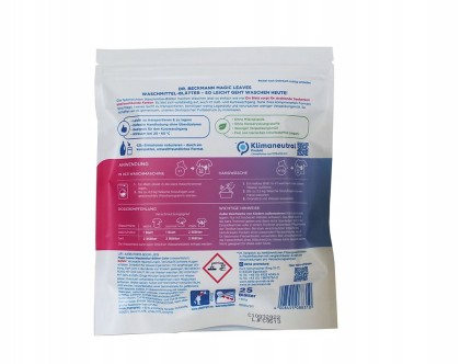 Dr. Beckmann Listki do Prania Kolorów 25 szt. – Ochrona Koloru