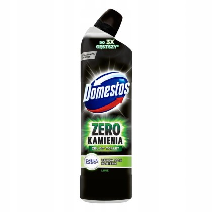 Domestos Zero Kamienia Lime Żel do Toalet 750 ml – Anty Kamień