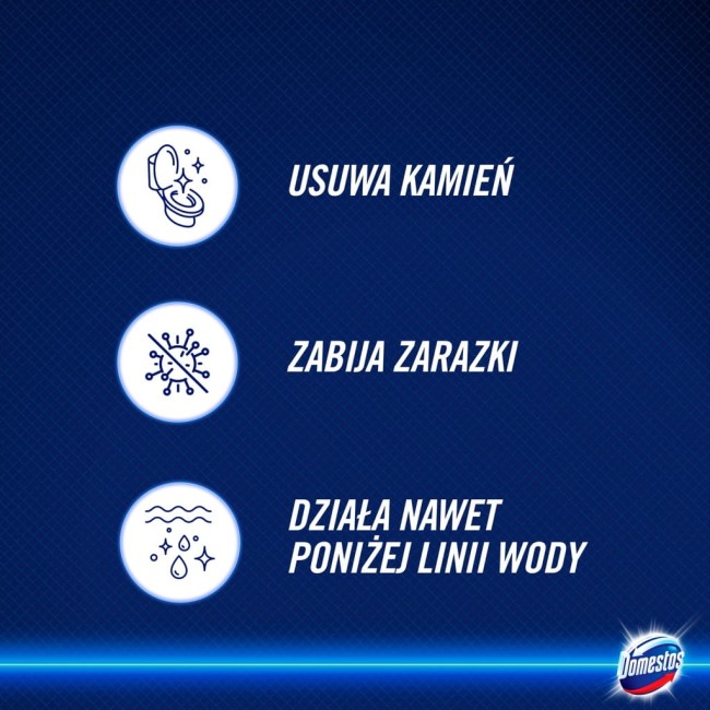 Domestos Zero Kamienia Lime Żel do Toalet 750 ml – Anty Kamień