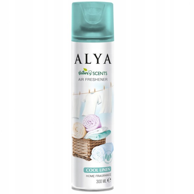 Alya Zapachy Natury Odświeżacz Powietrza Spray Cool Linen 300 ml
