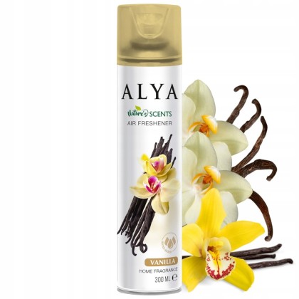 Alya Zapachy Natury Odświeżacz Powietrza Spray Vanilla 300 ml