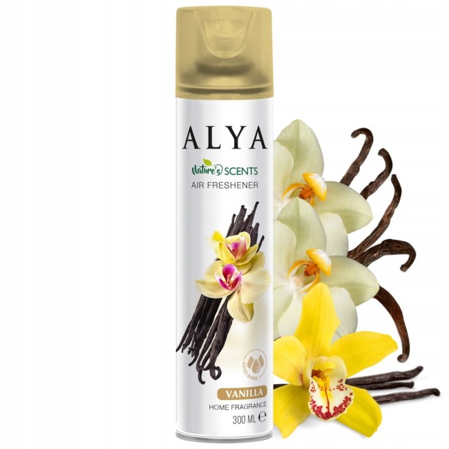 Alya Zapachy Natury Odświeżacz Powietrza Spray Vanilla 300 ml