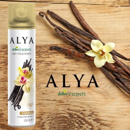 Alya Zapachy Natury Odświeżacz Powietrza Spray Vanilla 300 ml