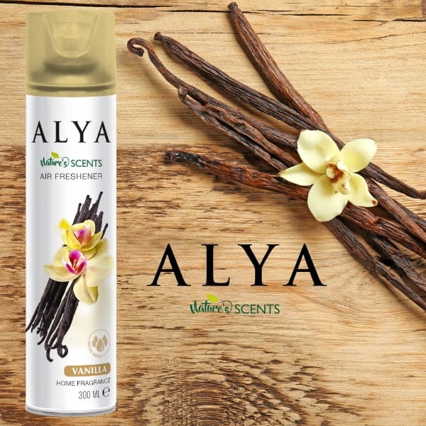 Alya Zapachy Natury Odświeżacz Powietrza Spray Vanilla 300 ml